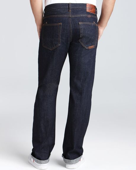 Ash Slim Fit Jeans in Rambler Road Runner Wash in Black for Men ...