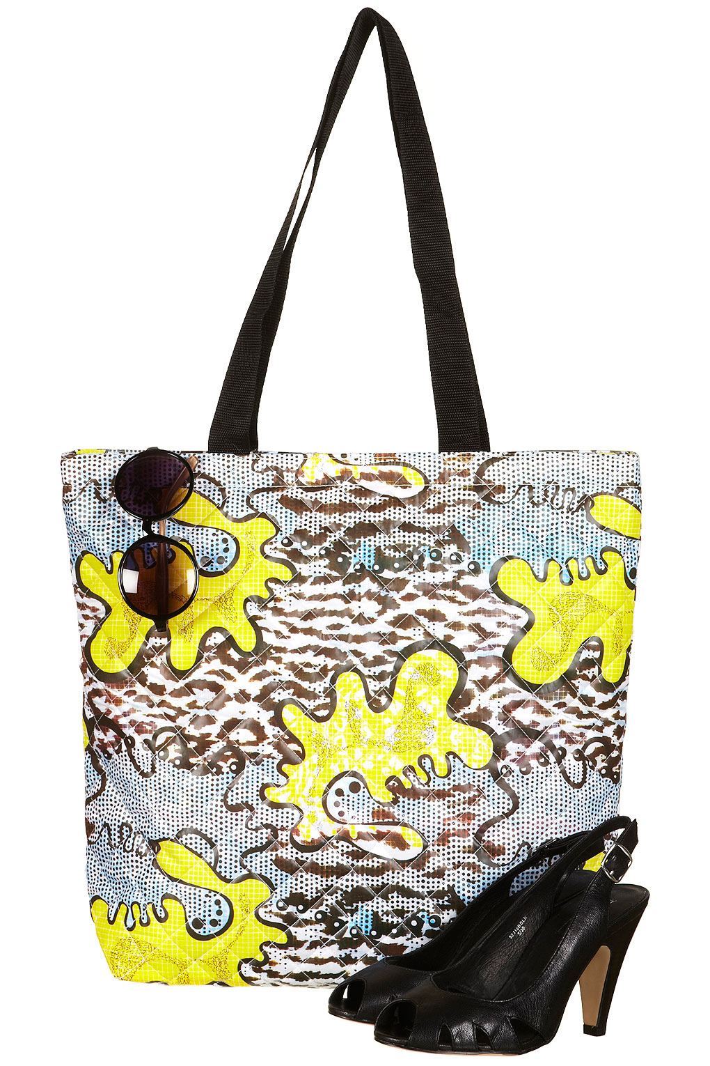 Lyst Animal Africa Print Shopper in Blue
