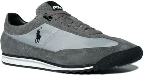 Ralph Lauren Vicars Sneakers in Gray for Men (grey/grey) | Lyst