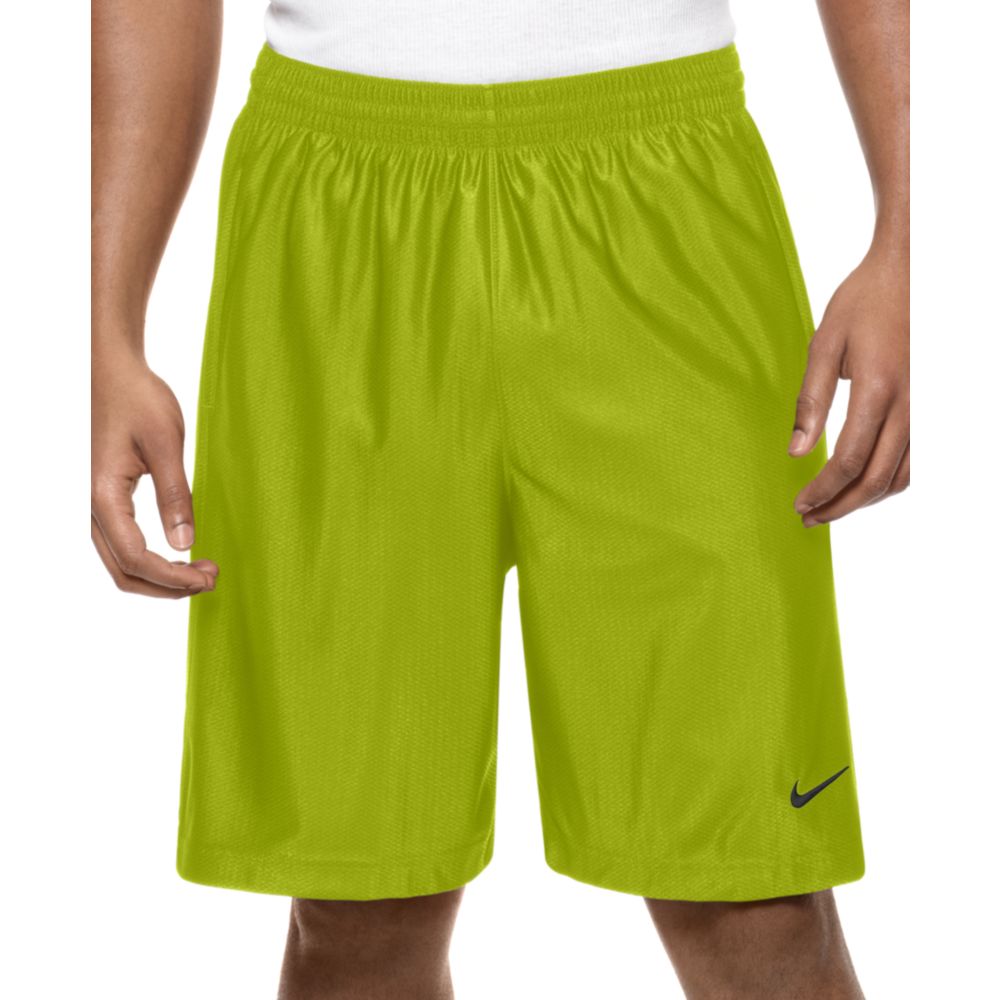 Nike Zone Mesh Shorts in Green for Men (cyber green) | Lyst