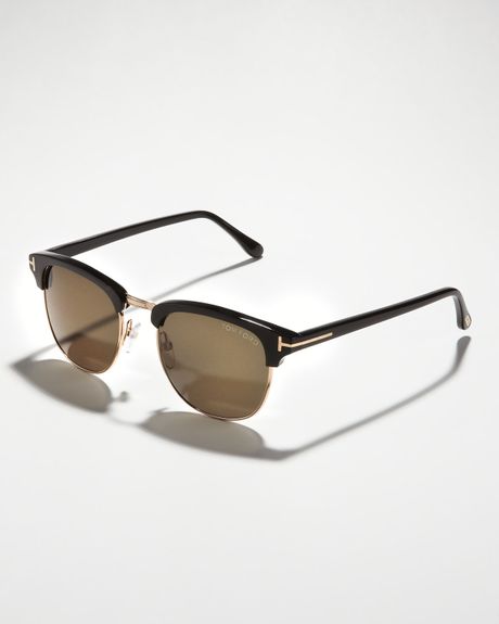 Tom ford henry sunglasses rose gold/black #2