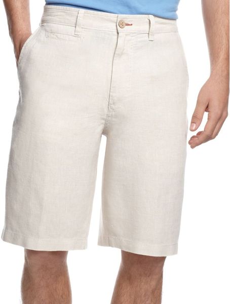 Tommy Bahama Linen Beachy Breezer Shorts in Beige for Men (natural ...