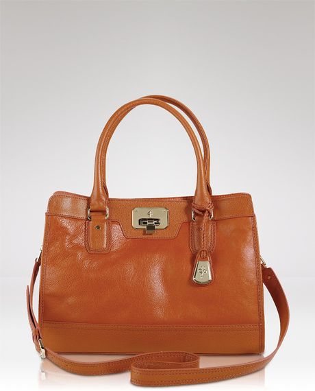 Cole Haan Handbag Vintage Valise in Red (burnt orange) | Lyst