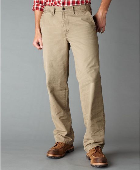 Dockers D2 Straight Fit Lived Worn Flat Front in Khaki for Men (british ...