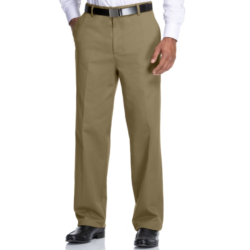 Dockers D4 Relaxed Fit True Chino Flat Front in Khaki for Men | Lyst