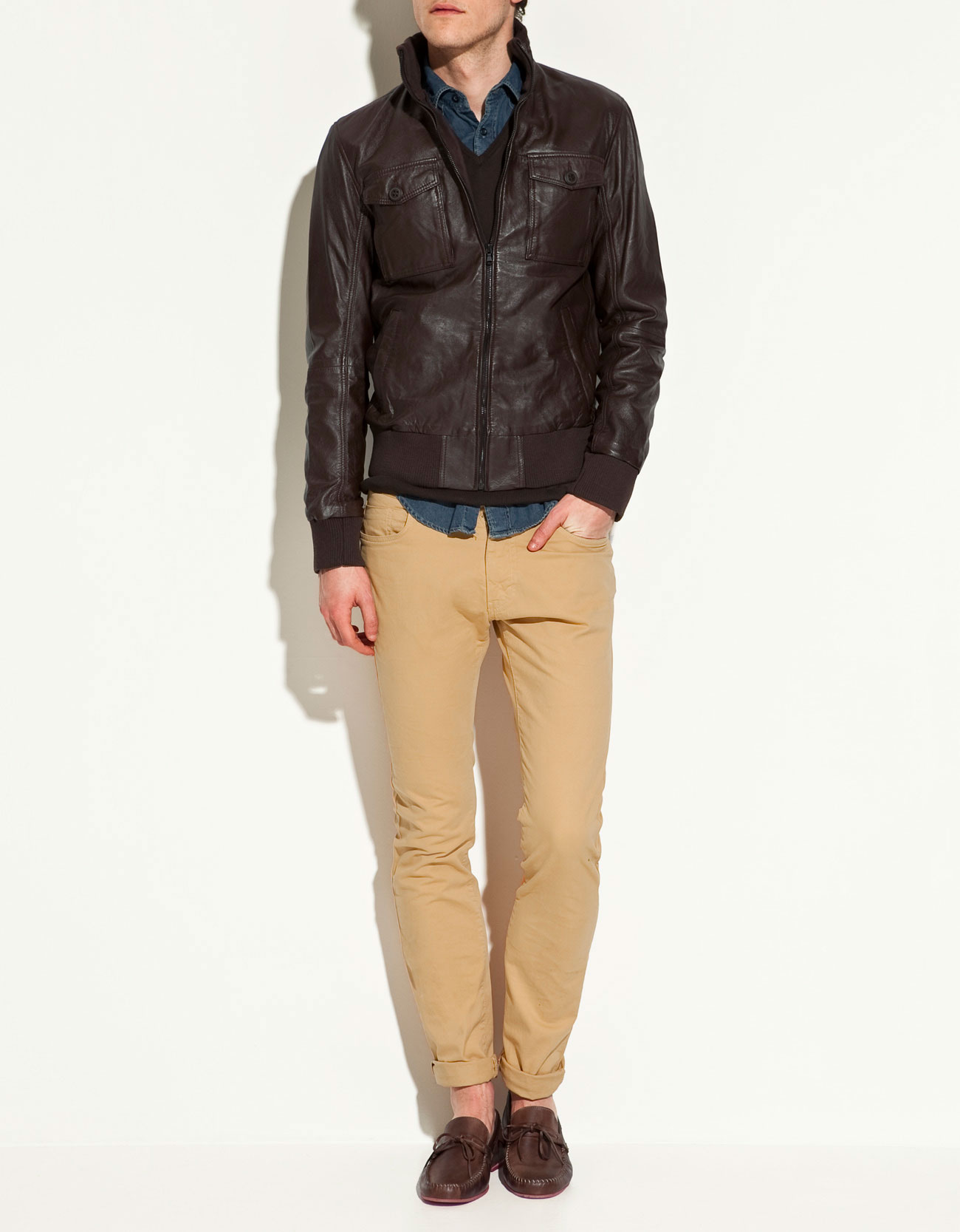 Brown Leather Jacket Mens Zara Your Photo Blog Brown Leather Jacket Mens Zara