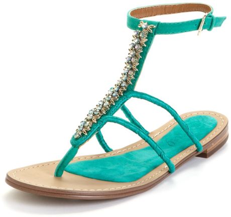 Boutique 9 Paytin Thong Sandals in Blue (turquoise) | Lyst