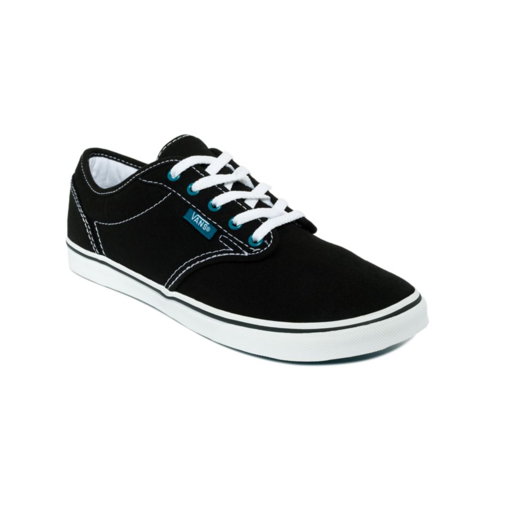 Lyst - Vans Atwood Low Sneakers in Black