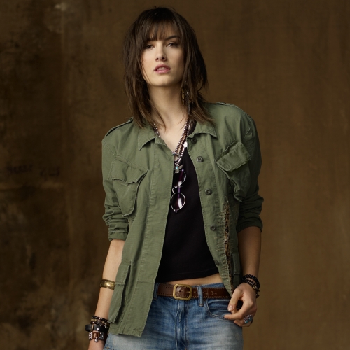 Ralph lauren Patched Ripstop Fatigue Jacket in Green (army olive) Lyst