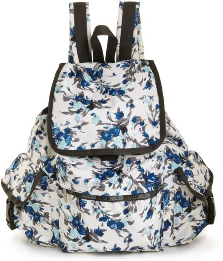 Lesportsac Voyager Backpack in Blue (grace) | Lyst