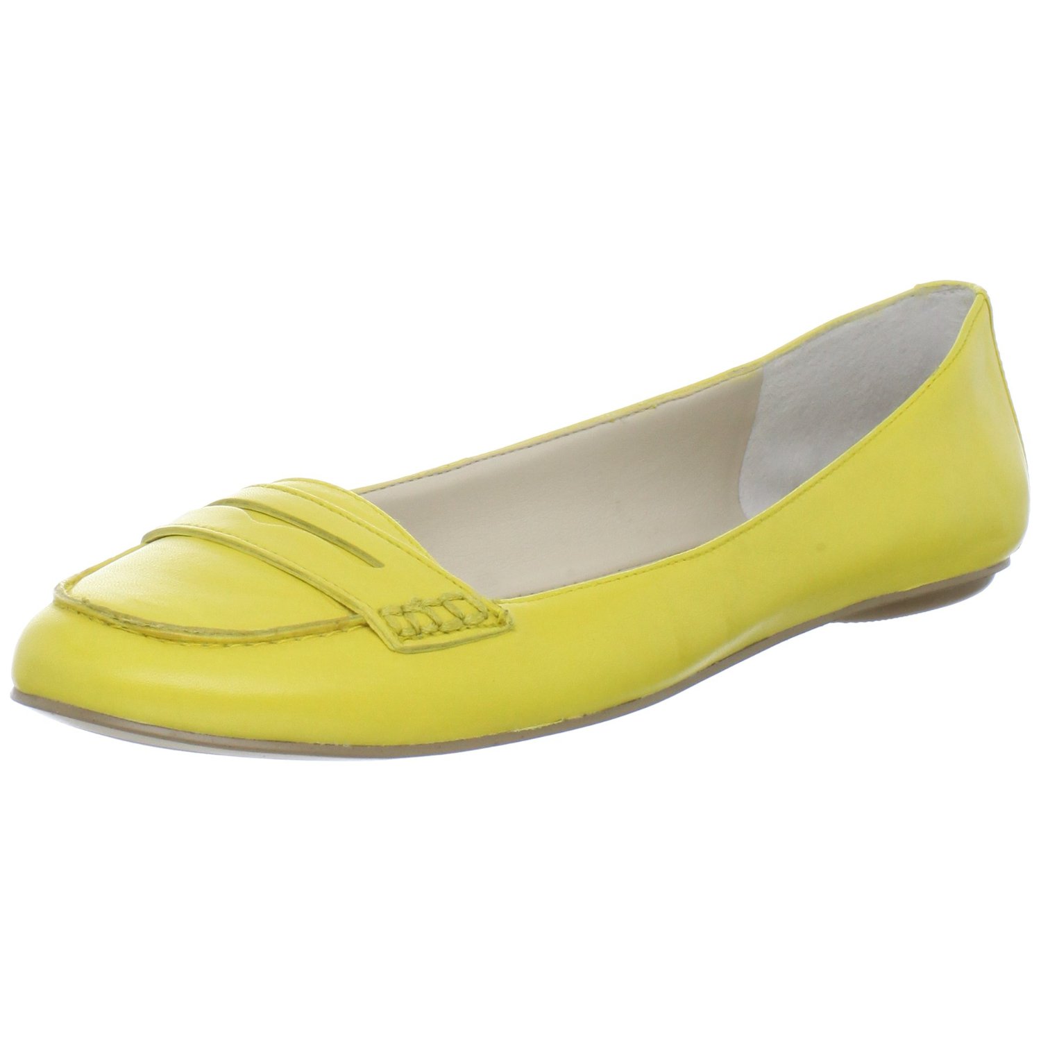 Nine West Nine West Womens Opensesame Penny Loafer in Yellow | Lyst