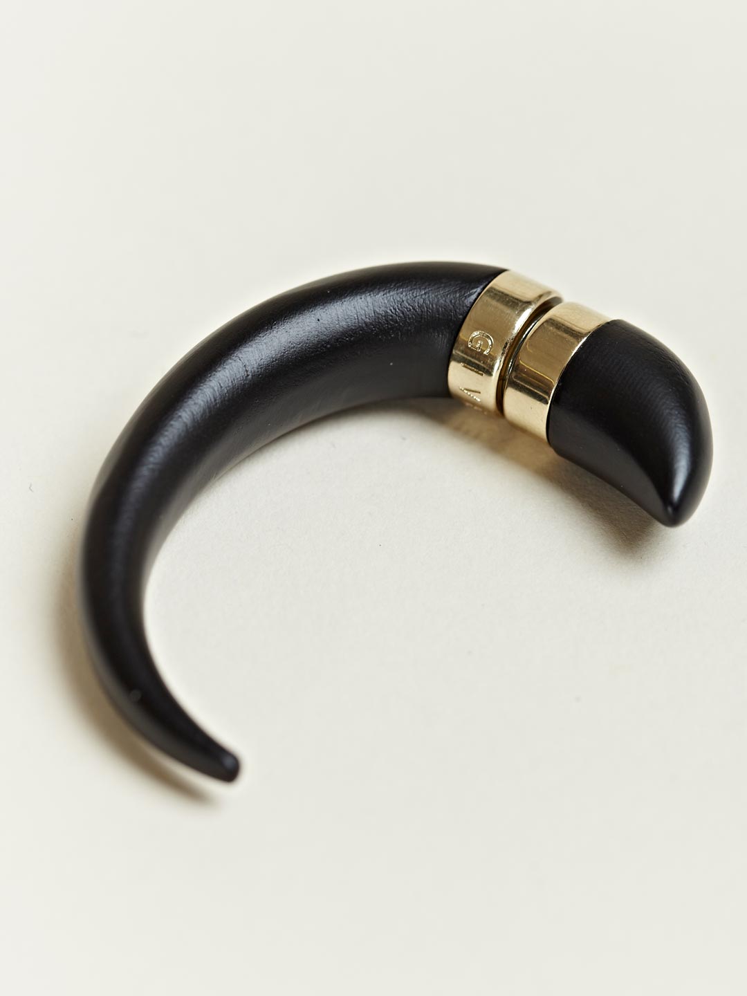 Lyst Givenchy Womens Magnetic Horn Earring In Black Gallery