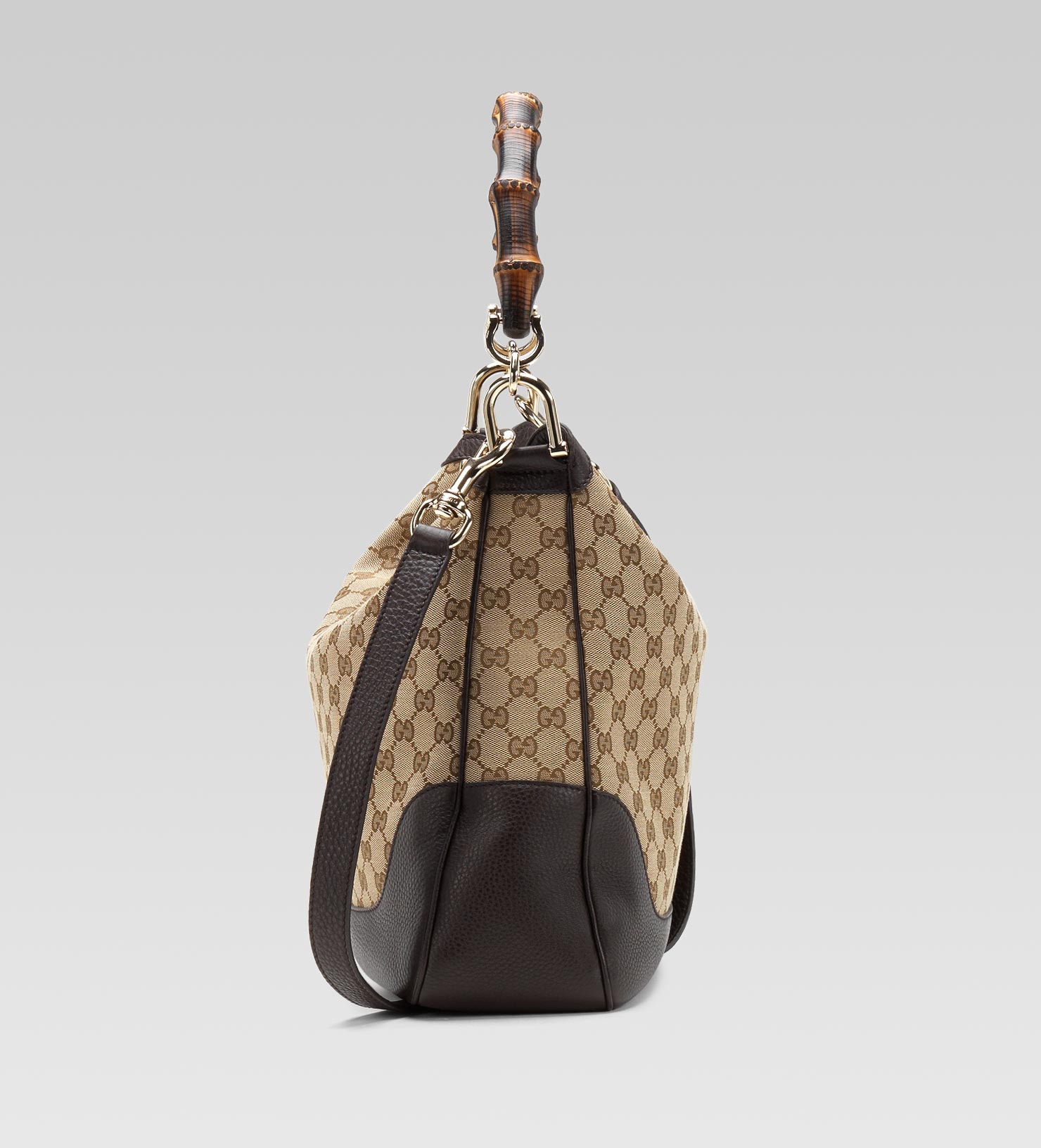Gucci Diana Bamboo Handle Shoulder Bag in Brown - Lyst