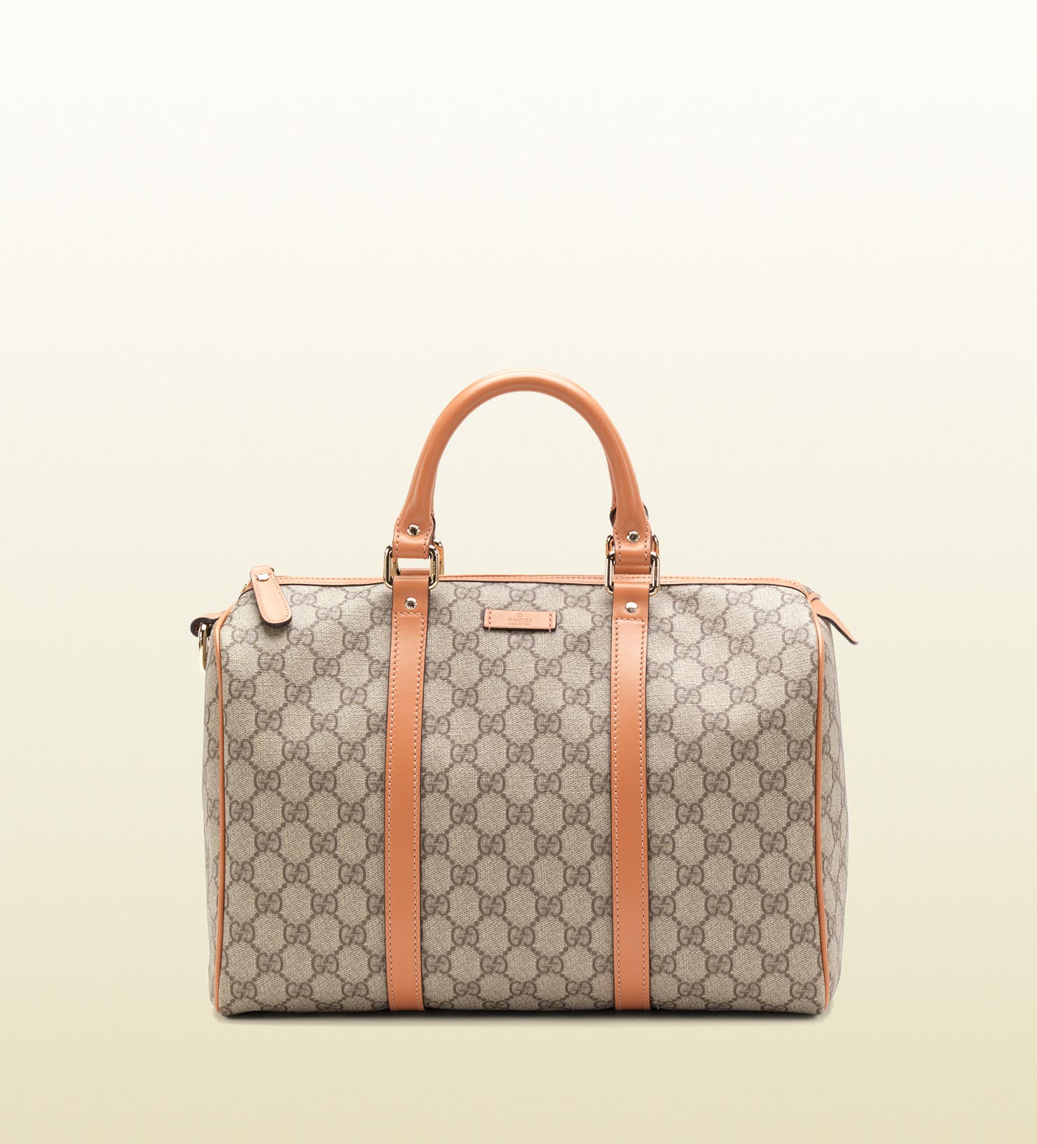 Gucci Joy Original Gg Canvas Boston Bag In Gray 