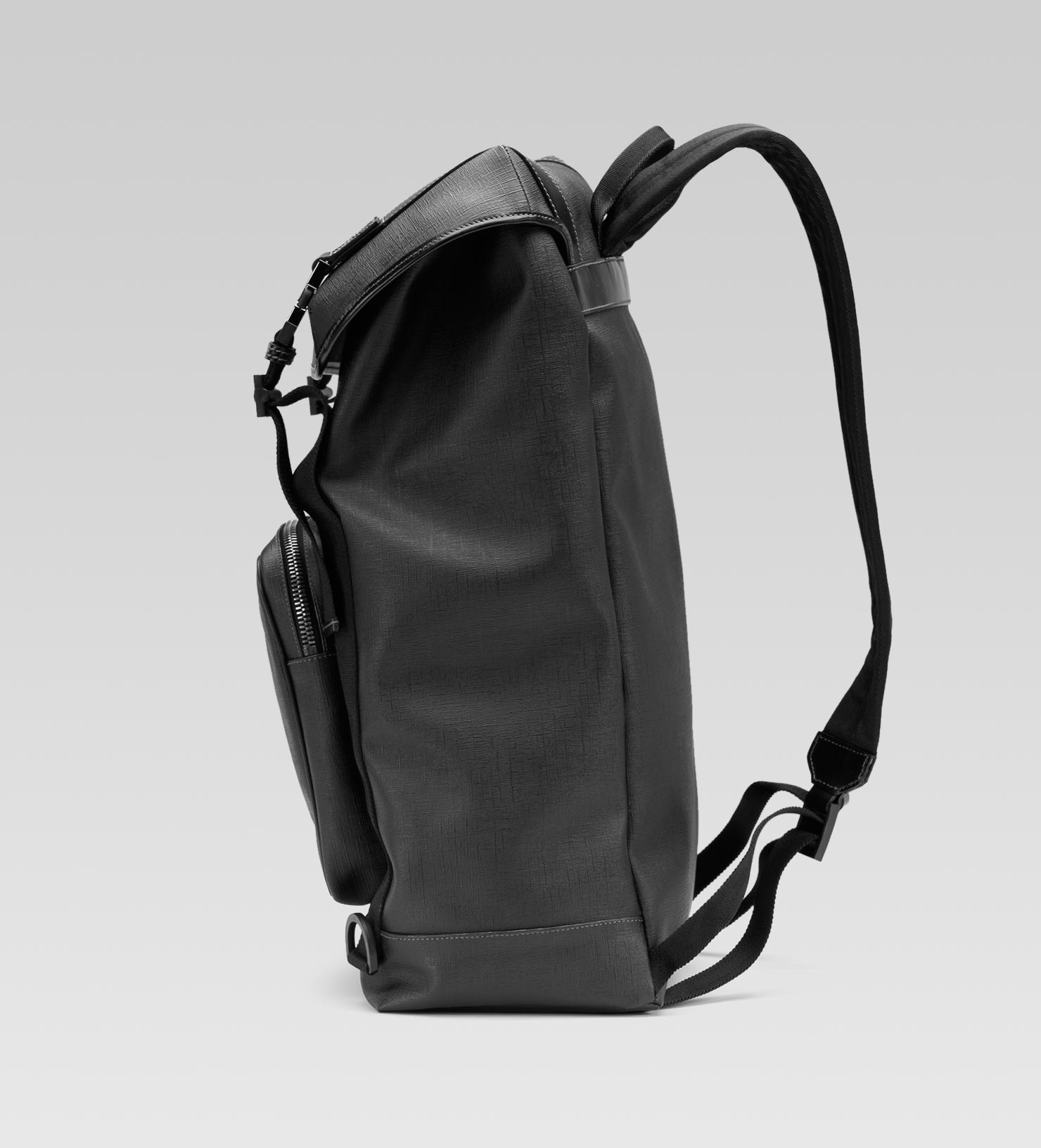 Lyst - Gucci Gg Supreme Canvas Interlocking G Backpack in Black for Men