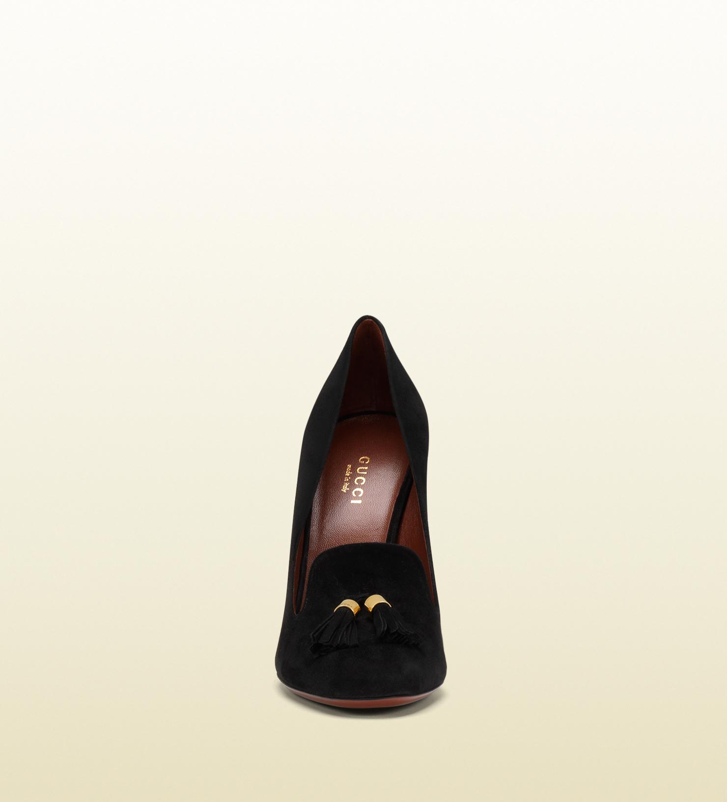 gucci tassel heels