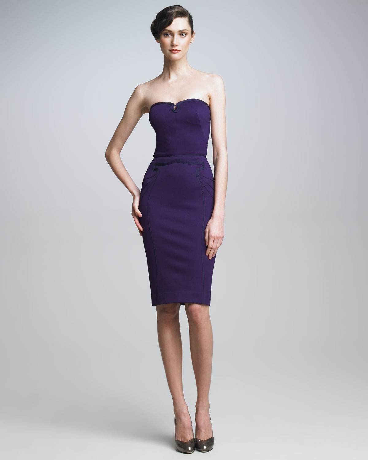 strapless sheath