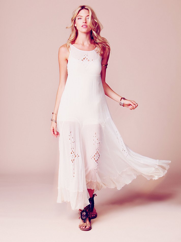 Lyst - Free People Fp One Limited Edition Beach Bride Dress in White