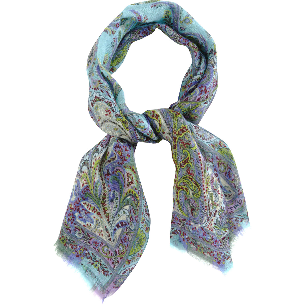 Etro Paisley Scarf in Multicolor for Men (multi) | Lyst