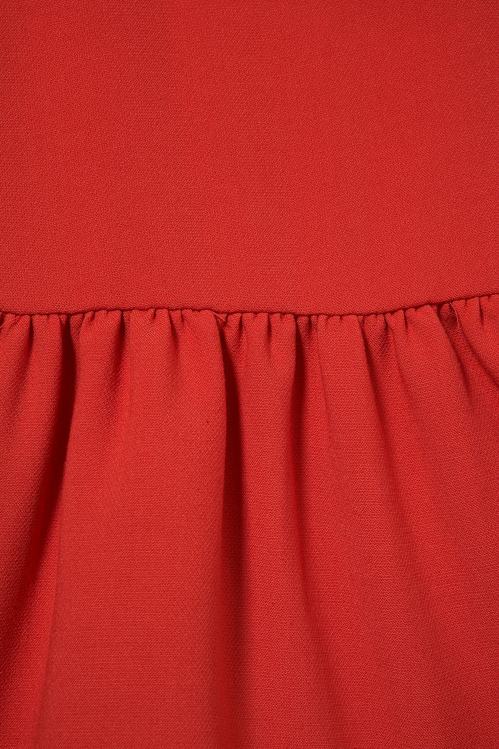 Topshop Drop Waist Shift Dress in Red | Lyst