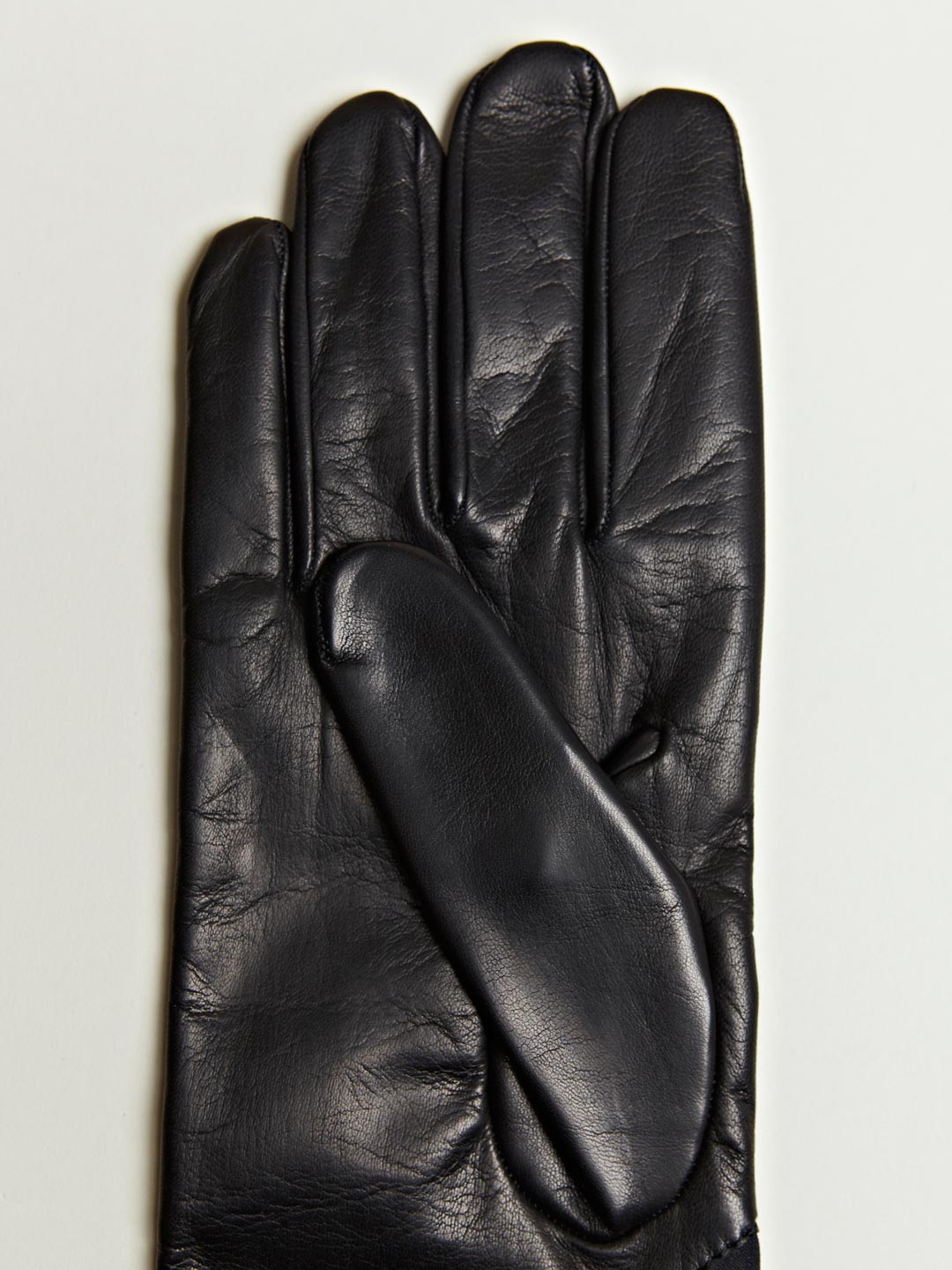 Lyst - Jil Sander Jil Sander Mens Leather Gloves in Black for Men