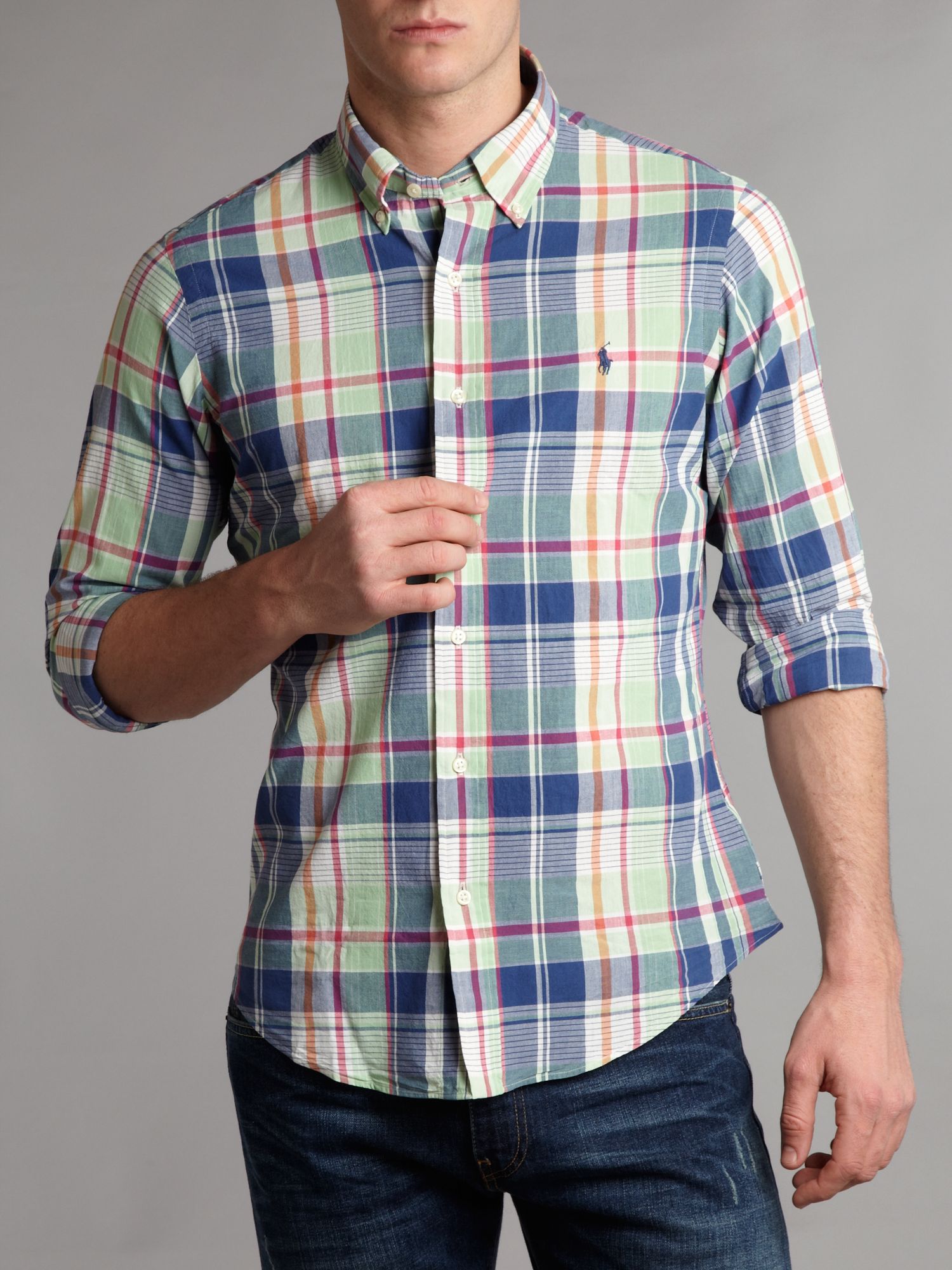 pink plaid mens shirt