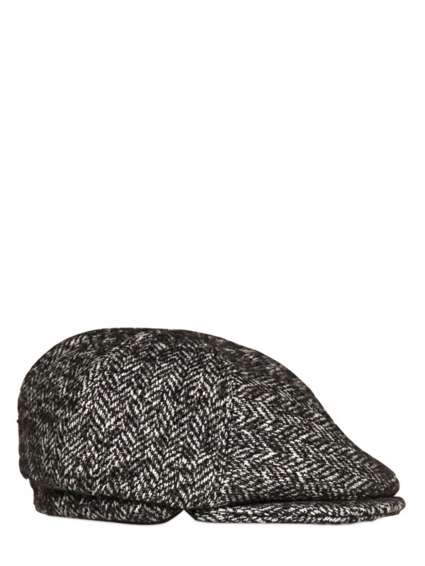 Burberry prorsum Wool Tweed Coppola Hat in Gray for Men | Lyst