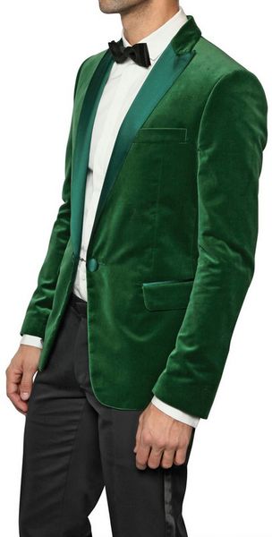 Dsquared² Satin Collar Velvet Tuxedo Jacket in Green for Men | Lyst