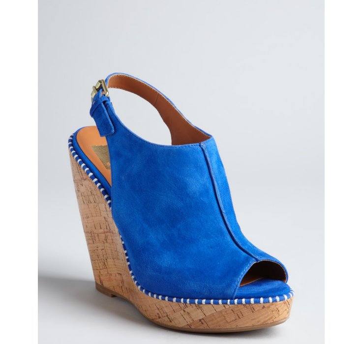 dolce vita cork wedge sandals