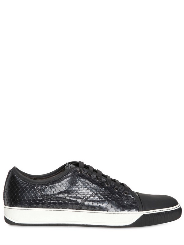 lanvin grey sneakers
