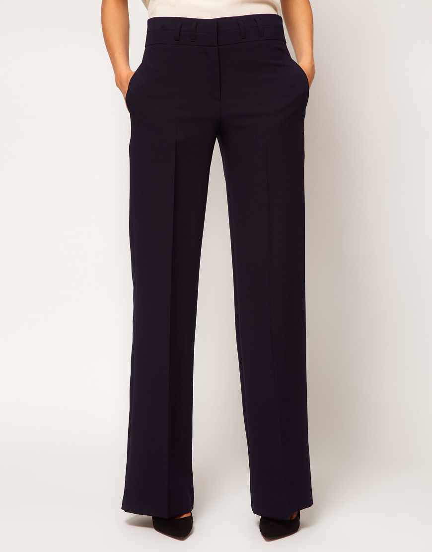 asos wide leg trousers
