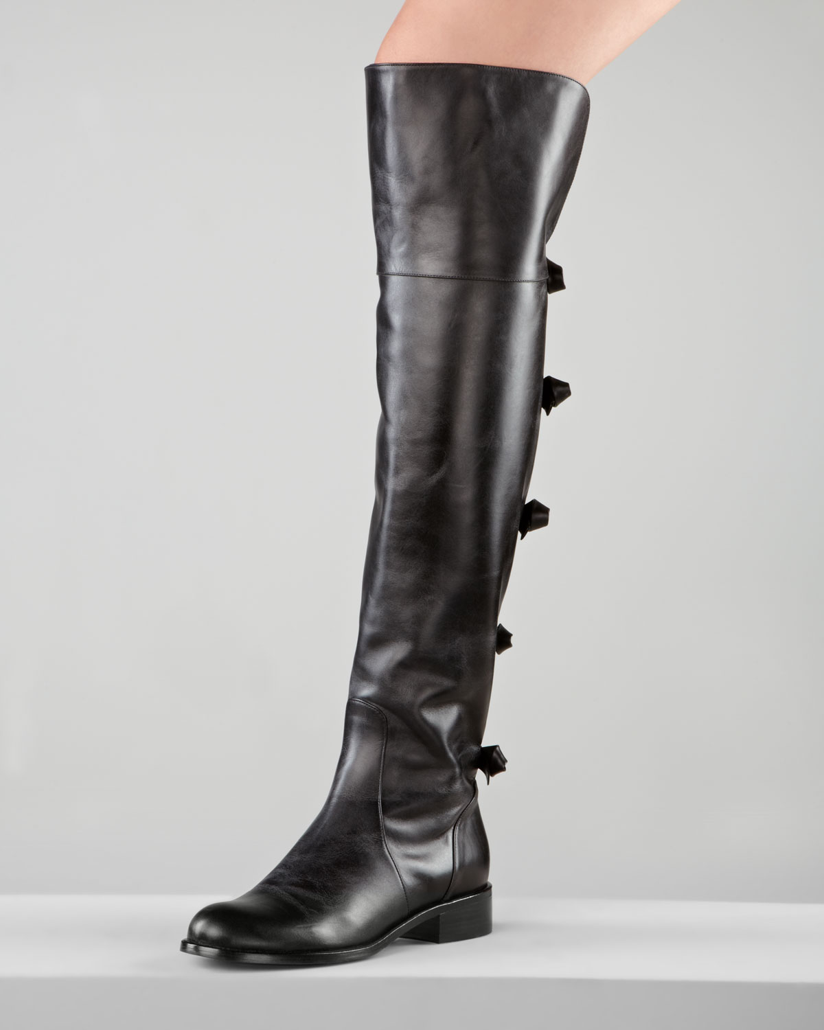 valentino flat boot