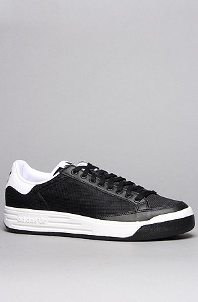 Adidas The Rod Laver Sneaker in Black White in Black for Men | Lyst