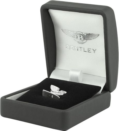 Bentley Flying B Sterling Silver Lapel Pin in Silver for Men | Lyst