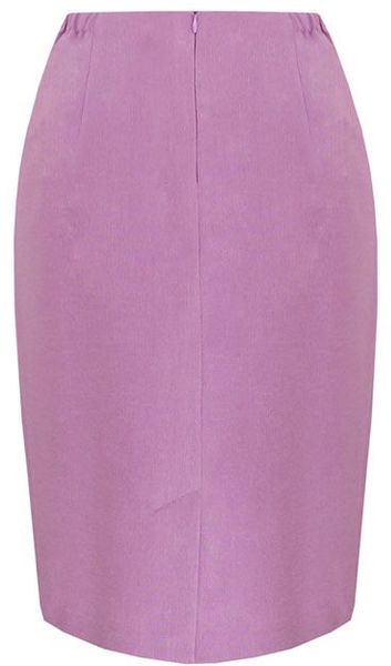 Eastex Light Purple Pencil Skirt in Purple | Lyst