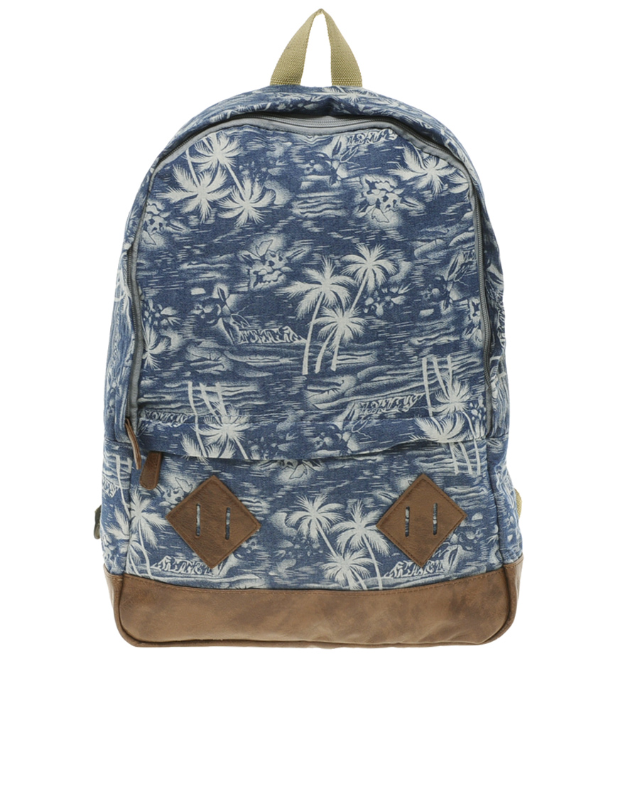 palm tree backpack