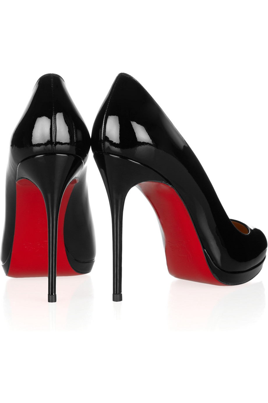 Lyst - Christian louboutin Filo 120 Patentleather Pumps in Black