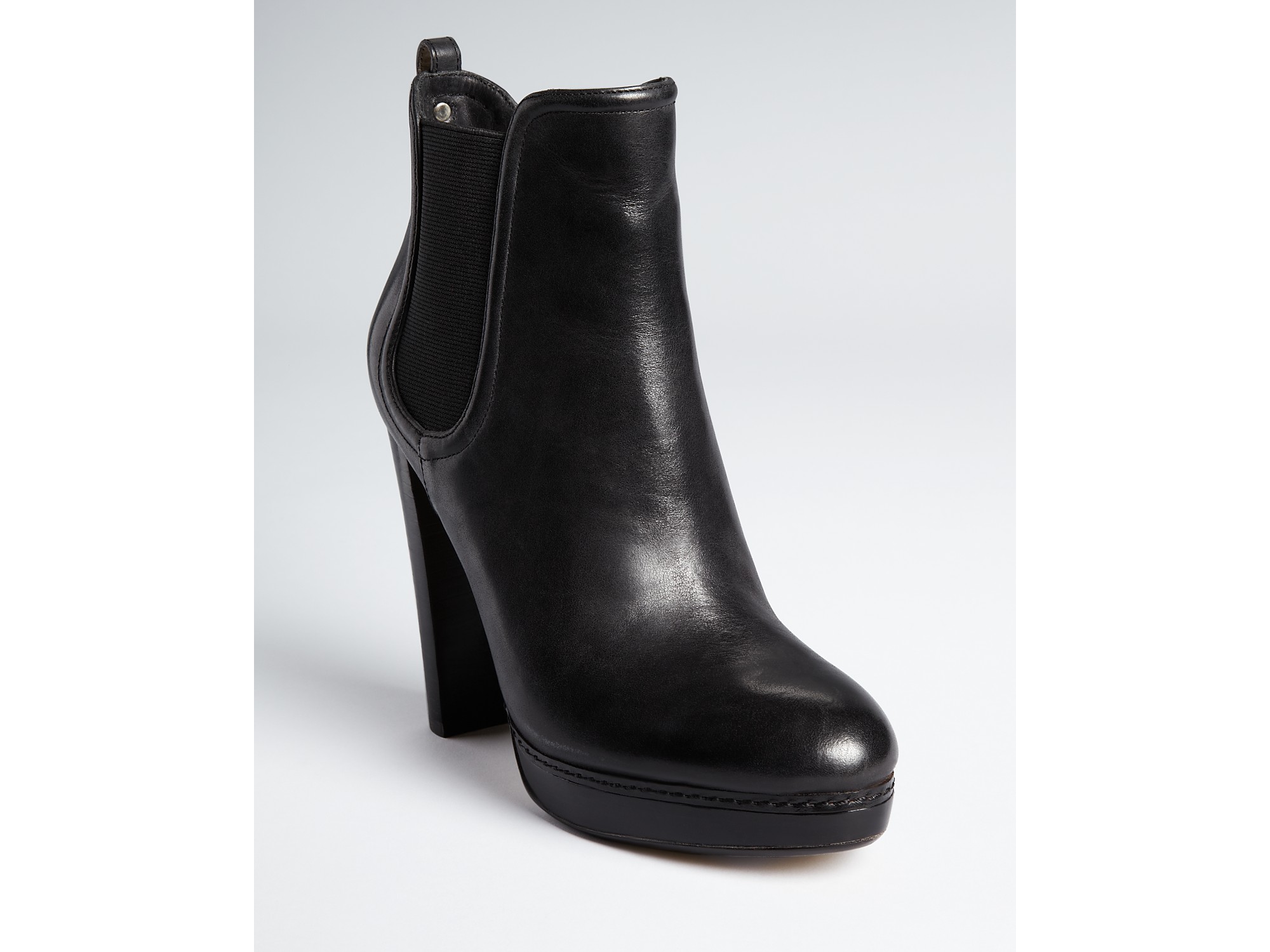 michael kors high black boots
