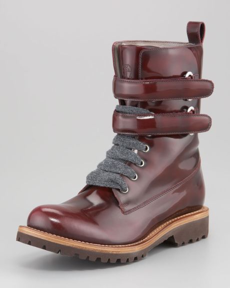 brunello cucinelli hiking boot
