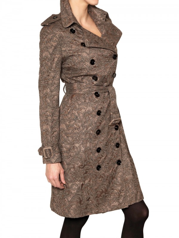 Burberry Taupe Men S Cotton Twill Trench Coat Xl Lc Gallery