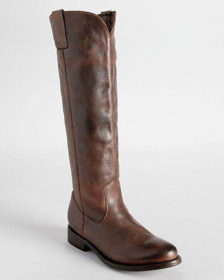 Dolce Vita Flat Boots Lujan in Brown | Lyst