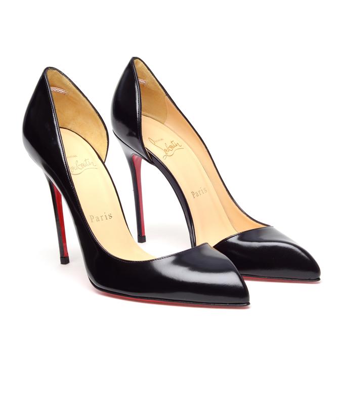 Louboutin almond hot sale toe pump