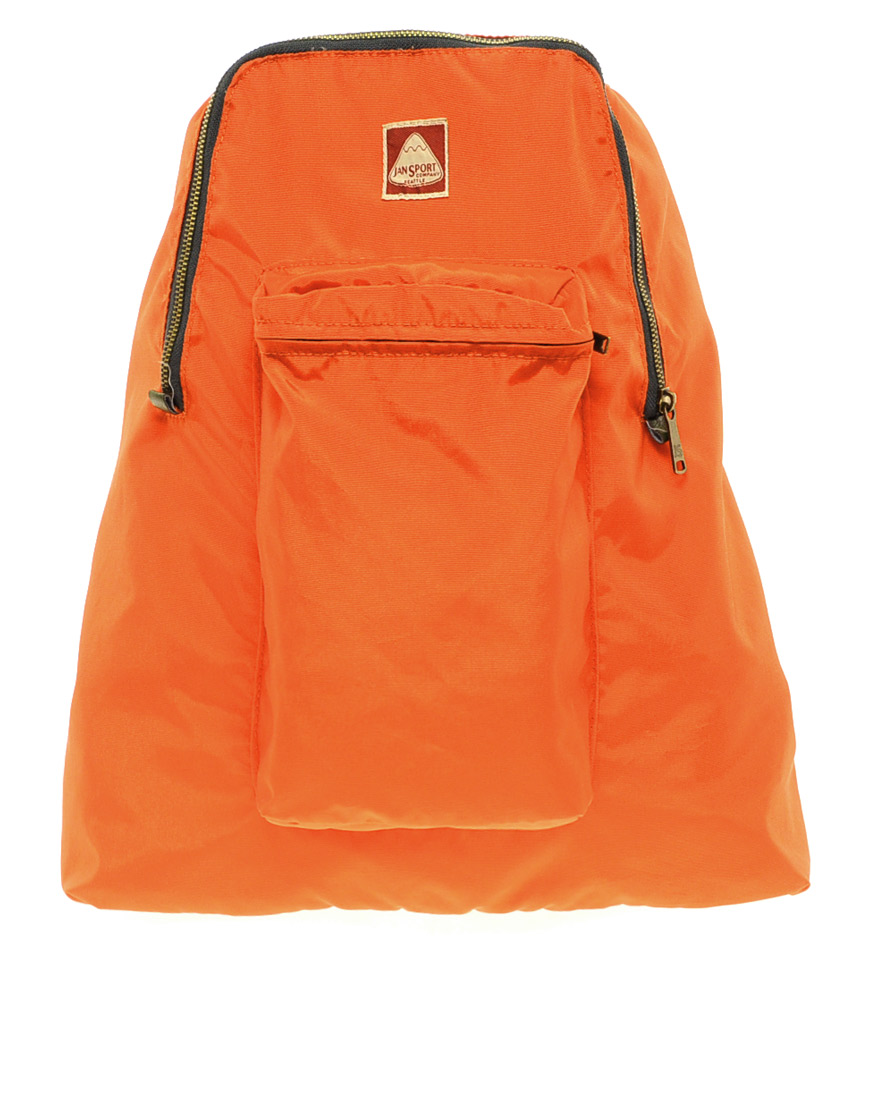 Jansport Heritage Ski Hike Backpack in Orange for Men | Lyst