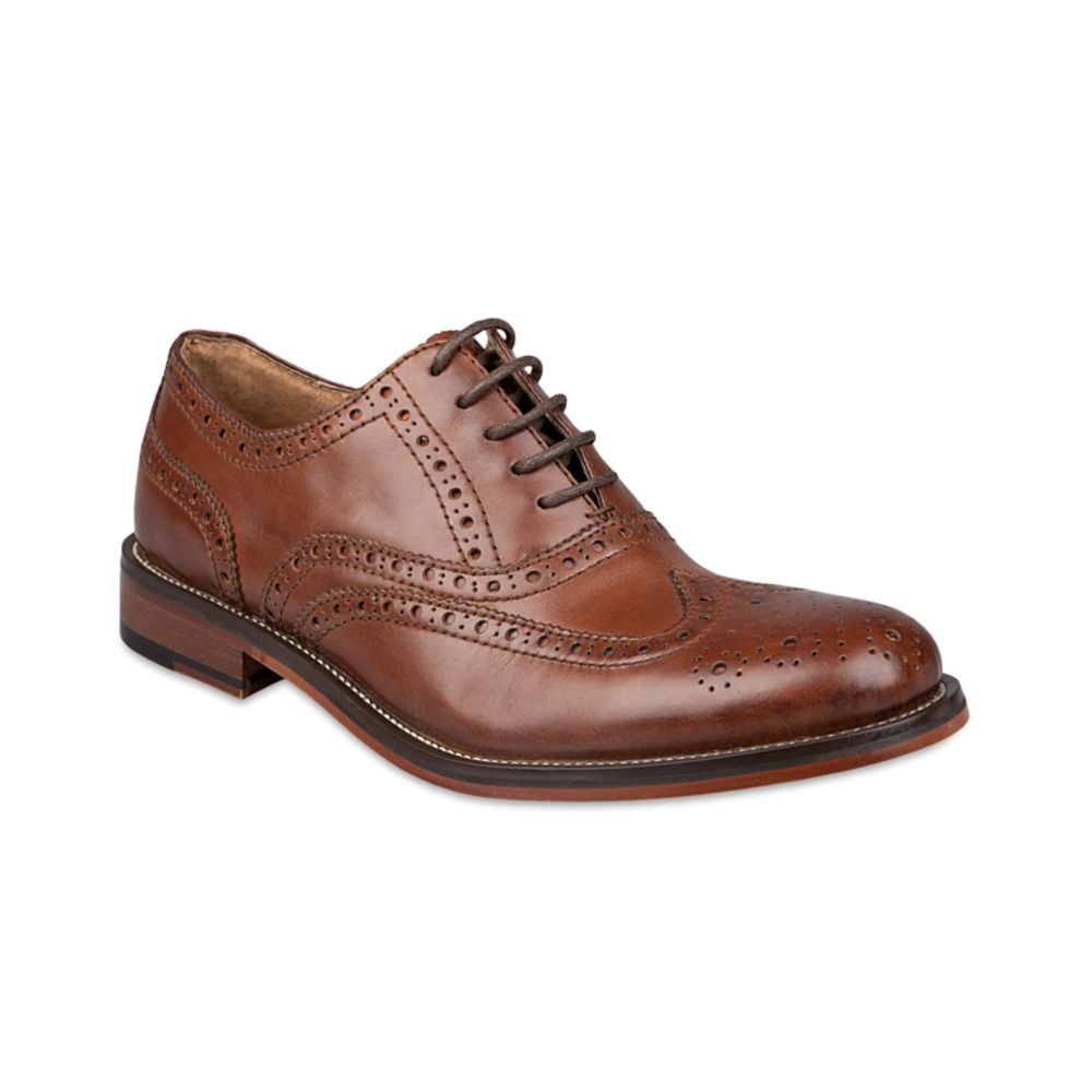 Steve Madden Ethin2 Wing-Tip Oxfords in Brown for Men (tan) | Lyst