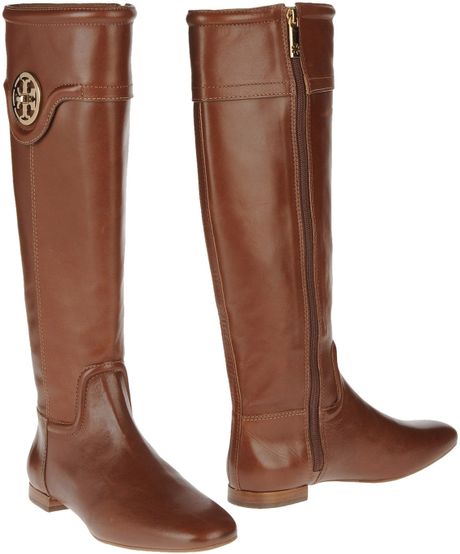 Tory Burch Boots in Brown | Lyst
