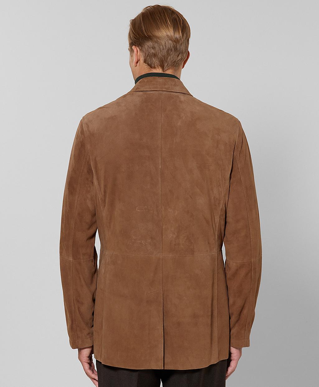 Brooks Brothers Suede Davis Jacket In Brown For Men Lyst