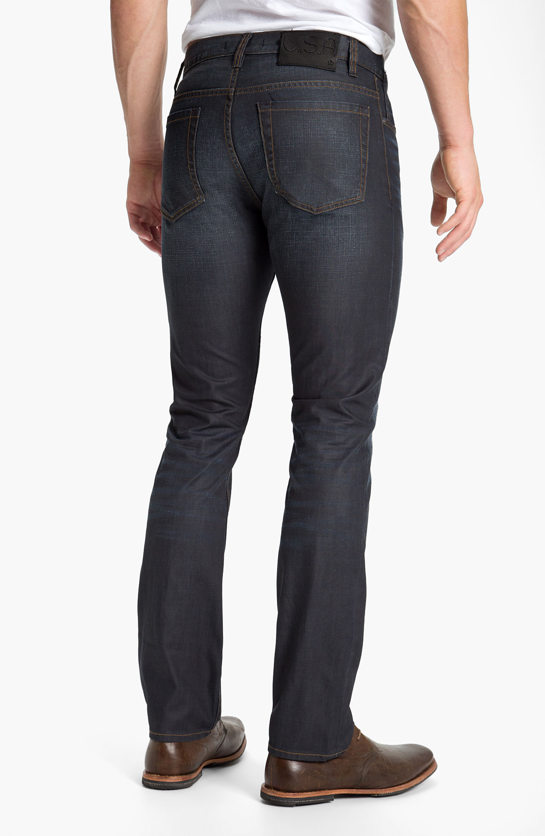 John Varvatos Bowery Brewester Straight Leg Jeans in Blue for Men ...