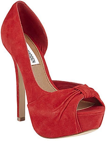 Steve Madden Reapping in Red (red suede) | Lyst