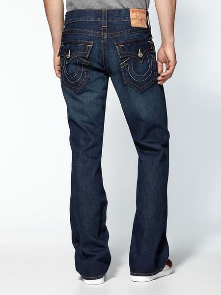 True Religion Billy Bootcut Jeans in Blue for Men (monte) | Lyst