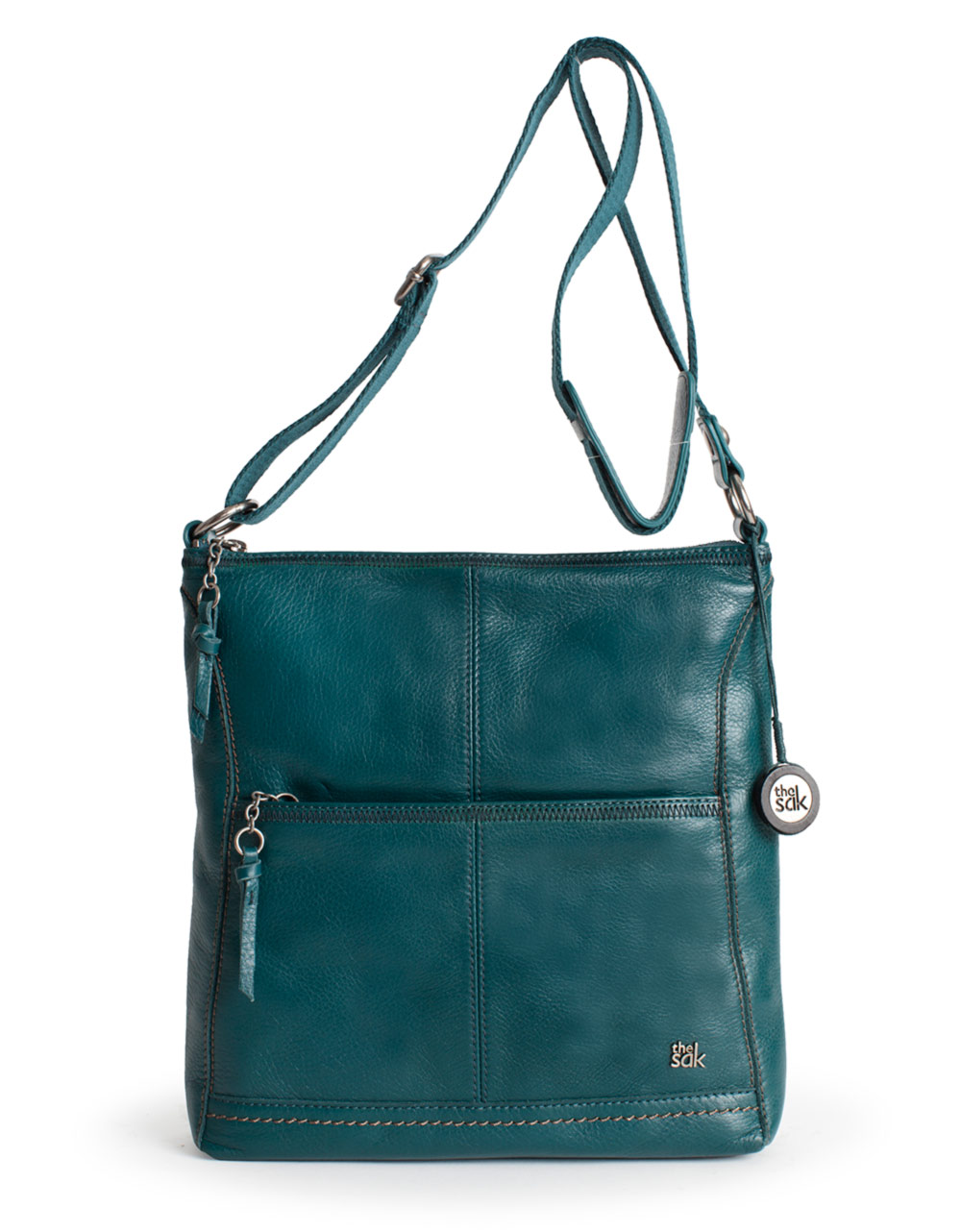 Lyst The Sak The Sak Iris Leather Crossbody Bag in Green